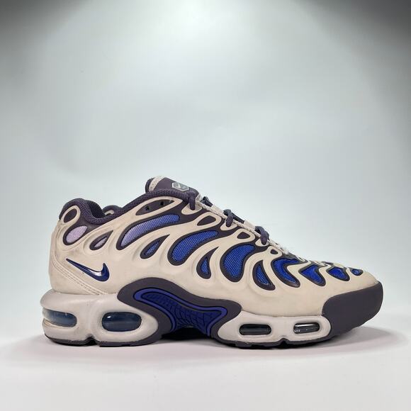 Nike Air Max Plus Drift Blue Khaki Running Shoes FD4290-007 Youth Size 6.5 - Picture 1 of 10